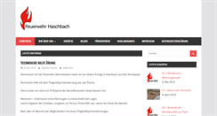 Desktop Screenshot of feuerwehr-haschbach.de